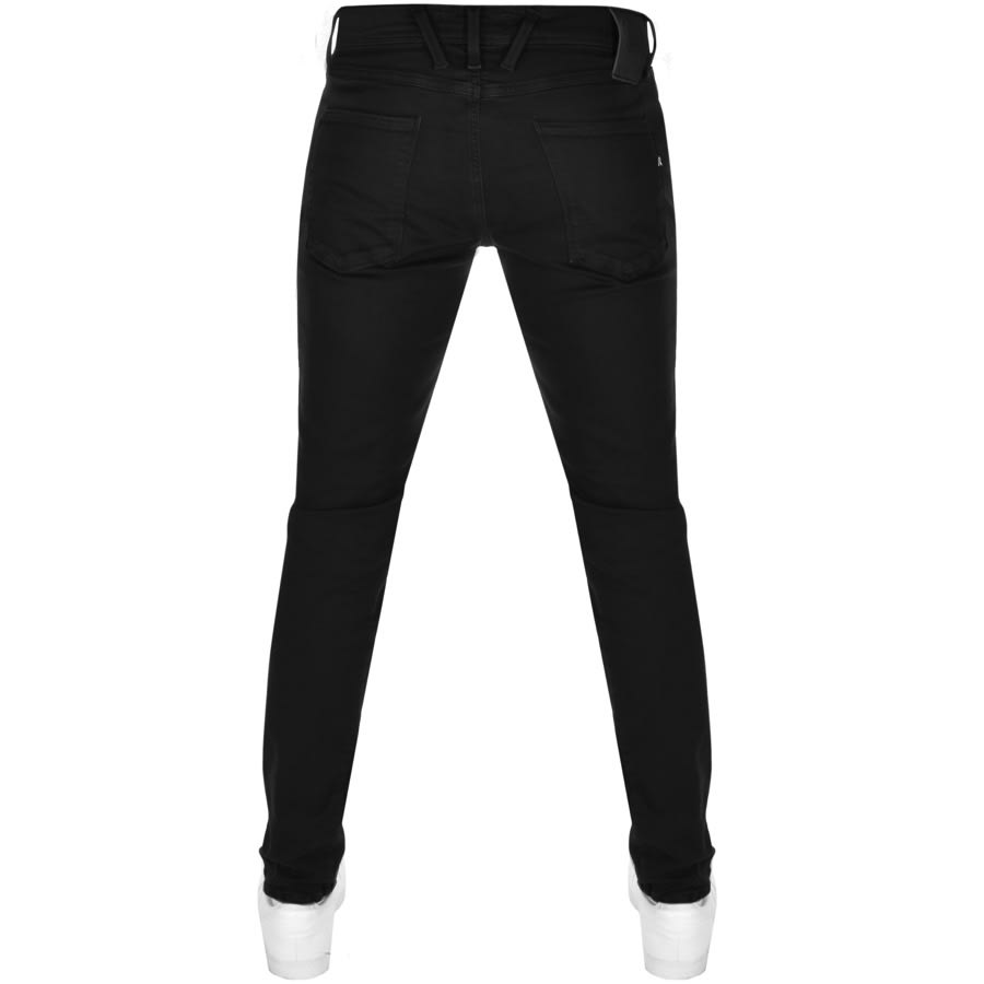 Alternative Image for ProductReplay Anbass Hyperflex Jeans Black2